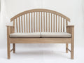 Banc de jardin - Bois - 140x62x92 cm - Bois naturel-Beige - Style classique